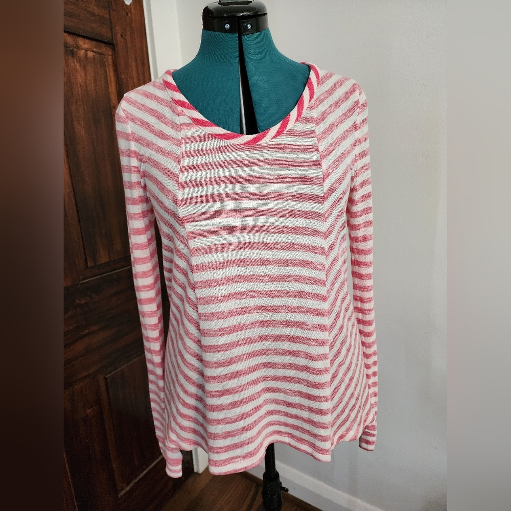 Anthropologie Saturday Sunday Striped Long Sleeve Top